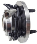 Side view of Two Pack Beefed-Up Front Wheel Bearing Hub Assembly 513234 for Jeep Grand Cherokee Commander 4WD RWD with ABS Sensor.
