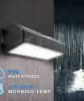Wall Pack Light 35W Behemoth Bright 4,200 Lumen 5000K Daylight Waterproof Full Cutoff design in rain