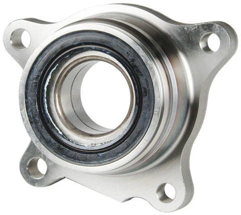 Close-up of Wheel Bearing And Hub Assembly Fits Toyota 4Runner Lexus GX470 GX460 And FJ Cruiser Replacement Hub Kit, metal construction