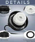 Fuel Cap Replacement Built To Last For 2003 2018 Jeep Wrangler JK TJ Liberty Cherokee fitting details and materials