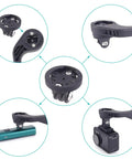 Quick Release Bike Mount Interface Combo Adapter For Garmin iGPSPORT CooSpo XOSS COROS GEOID Bike Computers And GoPro Hero