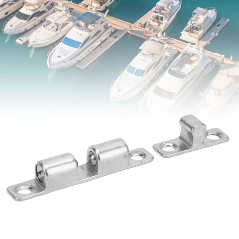 Dual Ball Tension Cabinet Door Latch In 316 Stainless Steel Heavy Duty Roller Catch For Tight Closures On Cabinets Closets RVs