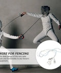 Fencing Body Cord And Mask Connector Cord For Foil, Durable, Easy Install Fencing Equipment Accessory For Outdoor Training