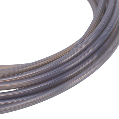 Hella Slick Star Shaped PTFE Filament Guide Tube For 1.75mm 3D Printers With Four Mm Outer Diameter Two Point Two Mm Inner Wall Five Meter Length Drag Free Feeding And High Heat Resistance Up To Five Hundred Degrees Fahrenheit