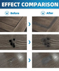 Effect comparison of Black Wood Filler Paste Kit High Performance Wood Hole Filler For Cracks And Dings Paintable Stainable Sandable