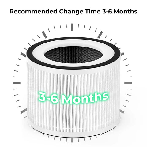 Certified Replacement HEPA Filter For Allo And Fillo Air Purifiers, True HEPA, sealed for longevity, 3-6 month use