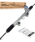 Rack And Pinion Steering Gear Replacement Fits 1998 To 2000 Ranger B2500 B3000 B4000 1998 To 2001 Mountaineer Explorer And 2001 Explorer Sport Trac With Hydraulic Power Direct OE Replacement Bolt In And Easy Fit with box and instructions