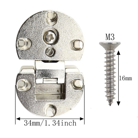 Concealed Hinge For Cabinets And Tables No Fuss Self Supporting Folding Hinge With 90 Degree Opening 3D Adjustable Zinc Alloy