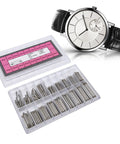 Stainless Steel Watch Band Spring Bars And Link Pins Kit 270 Pieces 1.8mm Replacement Pins Pro Grade Watch Repair Accessories with 8-25mm length