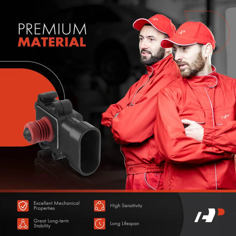 Map Sensor For Chevy And GMC Vehicles, Plug And Play Upgrade For Engine Management, High Accuracy Manifold Absolute Pressure Sensor, Easy Install Replacement, Diagnostic Ready, Fits Chevy Astro, Blazer, Cobalt, Express, Camaro, Silverado, Suburban, Tahoe; black plastic sensor