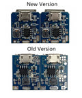Comparison of new and old versions of 12Pcs 5V Boost Step Up Power Supply Modules With LED Display USB And Micro Port For DIY Charger Lithium Battery Charge Protection Board High Efficiency Step Up Converter Kit