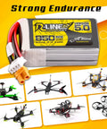 R-Line Version 5.0 3S LiPo Battery 11.1V 150C 850mAh Pack With XT30U-F Plug for RC cars, drones, multirotors, endurance highlighted