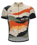 Trailseeker Cycling Jersey For Gravel, MTB, Bikepacking And Off-Road Riding, colorful design, breathable quick-dry fabric