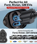 Nacs To Ccs1 Adapter For Tesla Superchargers Bringing Hella Smooth 300Kw Dc Fast Charging To Ford Rivian And Gm Electric Vehicles for seamless charging.