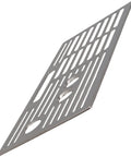 Espresso Machine Drip Tray Grille Replacement Part For Most Major Brand Espresso Makers No Fuss Install Durable Fit angled view