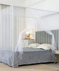 Ultra Fine Bed Mosquito Net For Single To Queen Size Beds With One Side Opening Breathable Mesh Insect Barrier For Bedroom
