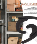 Universal Hooks For Garage Shelving And Industrial Storage Racks With Keyhole Slots UV Resistant Holds Up To 40 Lbs