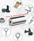 Premium Universal Socket Set 7-19mm Magic Wrench Kit For Auto Repair And Home Projects Heavy Duty Chrome Vanadium Steel Fits Messy Bolts Nuts And Screws With Hex Adapter Ratchet Option Easy Fix Tools showing assorted bolts and nuts