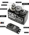 Beefy 25Kg Digital Servo 8.4V With Full Metal Gears IP67 Waterproof 180 Degree Sweep 25T Horn Included labeled components