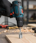 Pipe Threader Attachment For Drill Aluminum Threading Tool Bit Adapter For PVC And PPR Conduits Quick Thread Repair And Leak Fix Turn Your Drill Into A Pro Pipe Maintenance Kit For Home DIY, aluminum drill bit on wood