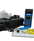 Portable Digital Leeb Rebound Hardness Tester With G Probe Features Clear TFT Display And Angle Free Testing For Heavy Duty Steel Projects That Pulls HB Readings Straight Out Built Tough For Reliable Shop Work, complete kit with case and accessories.