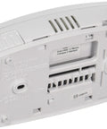 Back view of FocusPro Five One One Programmable Thermostat With Two Heat And Two Cool Large Backlit Digital Display Precise Control Model TH6220D1028