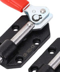 Close-up of Two Piece Push Pull Toggle Clamp Set For Woodworking And DIY Positioning Jig Accessories with 20mm stroke