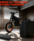 54.6V 2A Battery Charger For Tuttio Soleil01 Drit Bike And Tutto Tutti Soleil01 Electric Bikes UL Certified 48V Power