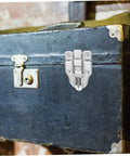Vintage Hasp Buckles Set 15Pcs for Jewelry Boxes Durable Draw Latch Hardware on antique black box