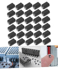 100 Piece Rectifier Diode Assortment Kit With High Voltage Power Supply Components For Industrial And Automotive Systems, assorted black diodes.