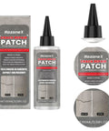 Heavy Duty Asphalt Crack Filler Plus Flexible Concrete Sealer For Driveways No Brainer Garage Repair Hella Tough Pavement Patch in 100ml bottle.