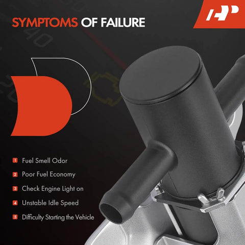 Infiniti Vapor Canister Purge Solenoid Valve Replacement Direct Swap Plug And Play with symptoms of valve failure chart