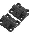 Torque Friction Positioning Hinges With Ball Bearing For Cabinet Doors, 90 Degree Folding Support, Adjustable, 1 Pair, black