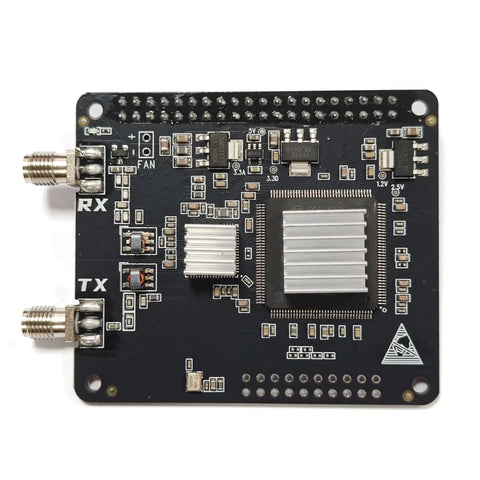Radioberry HF SDR Transceiver Hat For Raspberry Pi 4 With AD9866 12 Bit Broadband Modem Ham Radio SDR Card top view