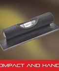 Compact Bench Level For Woodworking And Metalworking, Three And Three Eighths Inch Overall Length Cast Iron Body With Precision Machined Base And Sensitive Single Vial, Handy To Use, Durable Tool For Tight Tolerances And Fine Adjustments