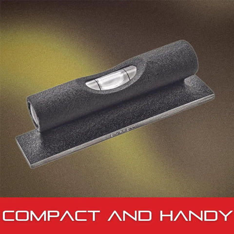 Compact Bench Level For Woodworking And Metalworking, Three And Three Eighths Inch Overall Length Cast Iron Body With Precision Machined Base And Sensitive Single Vial, Handy To Use, Durable Tool For Tight Tolerances And Fine Adjustments