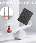 20W 12V Solar Panel Charger Kit With Built In Dual Stage Smart Charging Controller on seesaw, thin and lightweight design