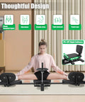 180 Degree Leg Stretching Machine With Steel Frame For Deep Splits And Yoga Training Ultra Stable And 100Kg Load Capacity