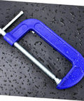 Beefy Heavy Duty 4 Inch G Clamps For Woodworking, Metal Tabletop Mount Clamp With Thickened Steel Frame, Quick Release C Clamp