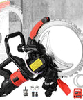 Big 16 Inch Electric Concrete Saw With 3200W Motor, Heavy Duty Circular Cutter for deep wall breaks in bricks.