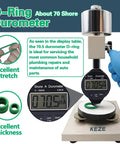 O-ring durometer test display for 595 Piece Air Conditioning O Ring Kit With 36 Sizes Rubber O Rings For Automotive AC Compressor Repair