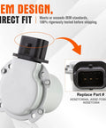 ISINSWIFT AE8Z-7C604-A automatic transmission clutch actuator; silver housing with black connector