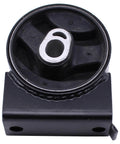 Dodge Grand Caravan Town And Country Routan 3.6L Front Engine Motor Mount Replacement, black unit, front view, 2011-2019 models