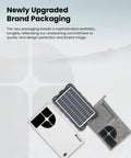 Upgraded 7.5W 12V Solar Battery Trickle Charger And Maintainer Kit with smart packaging and branding