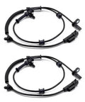 Rock Solid Front Left And Right Abs Wheel Speed Sensors Built Rugged For Jeep Grand Cherokee And Dodge Durango, heavy duty design.