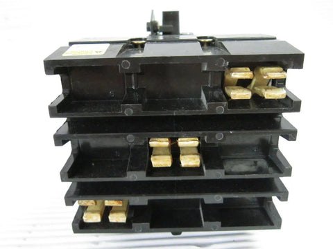 Premium Three Pole Circuit Breaker Delivers 110 Amp At 480 Volt Capacity showing its terminal connections and design details.