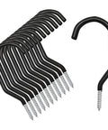 Heavy Duty Bike Storage Hooks 12 Pack Wall And Ceiling Mounted Bicycle Hooks Large Screw Hooks For Garage