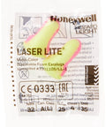 Laser Lite High Visibility Disposable Foam Earplugs Pink And Yellow 200 Pair Pack NRR 32 packaging image