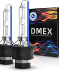 D2S HID Xenon Headlight Bulbs 35W Replacement Pack Of 2 6000K Cool White For D2S Only Not For Halogen Headlights with packaging