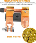 Beefy Heavy Duty Battery Disconnect Switch Knife Blade 12V 24V with brass material for durability and corrosion resistance